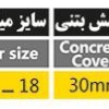 پایه مخروطی میلگرد